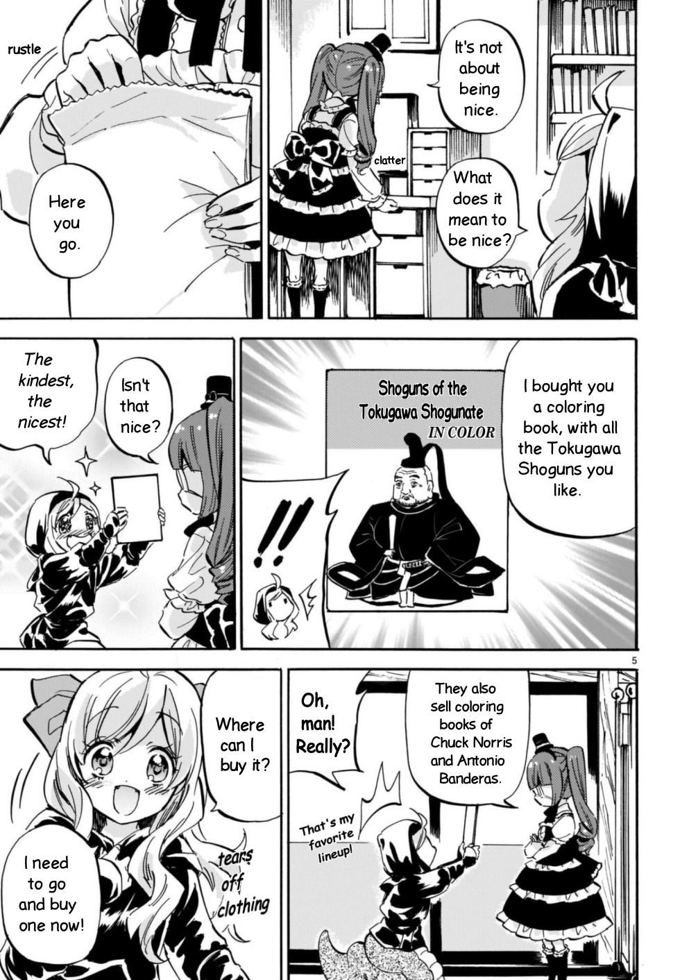 Jashin-chan Dropkick chapter 207 - page 5
