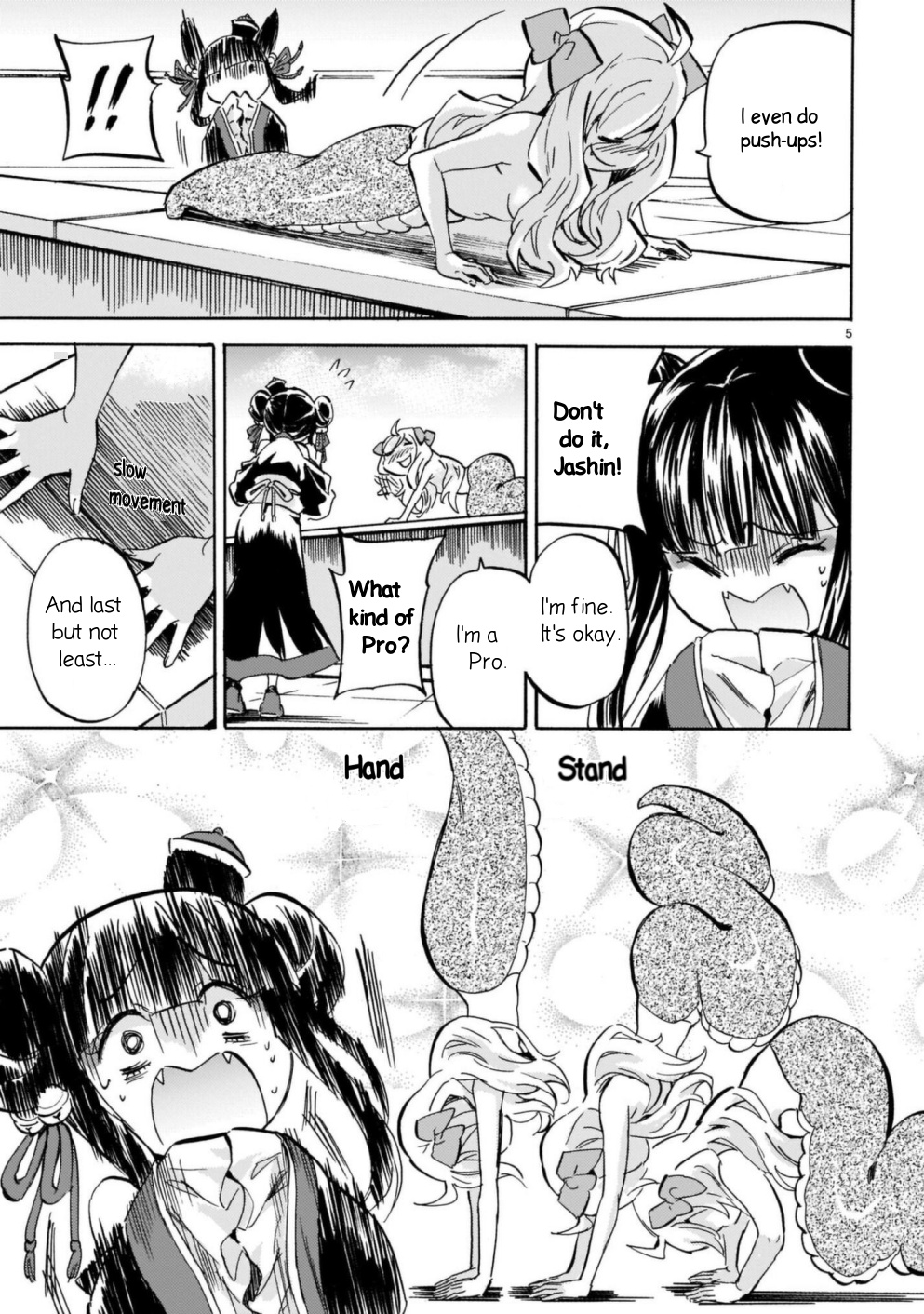 Jashin-chan Dropkick chapter 208 - page 5