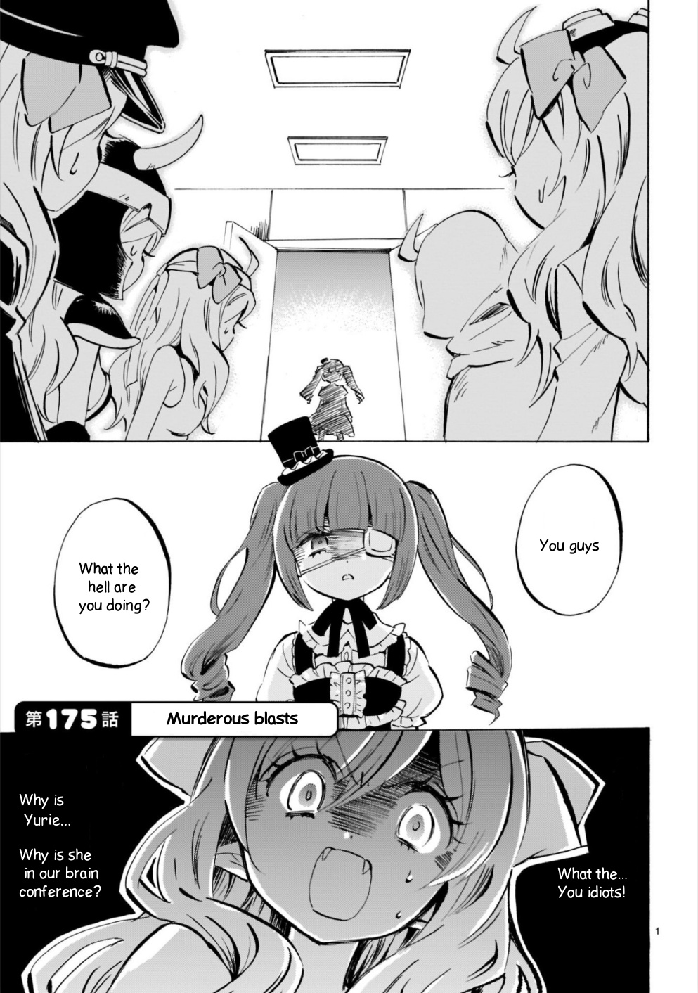 Jashin-chan Dropkick chapter 175 - page 1
