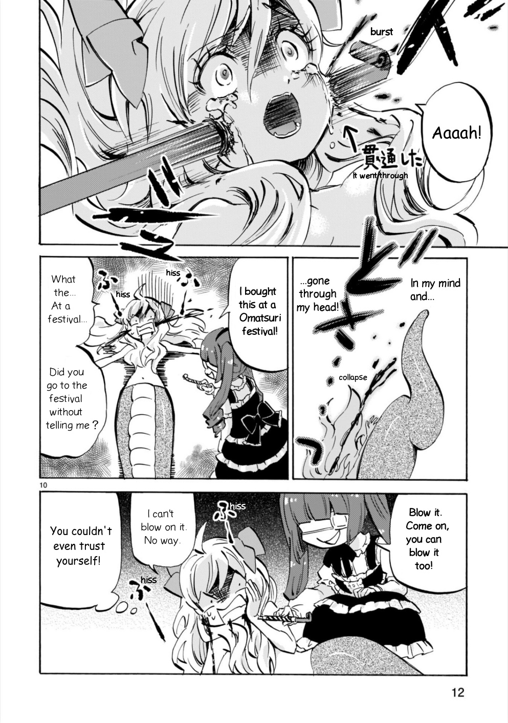 Jashin-chan Dropkick chapter 175 - page 10