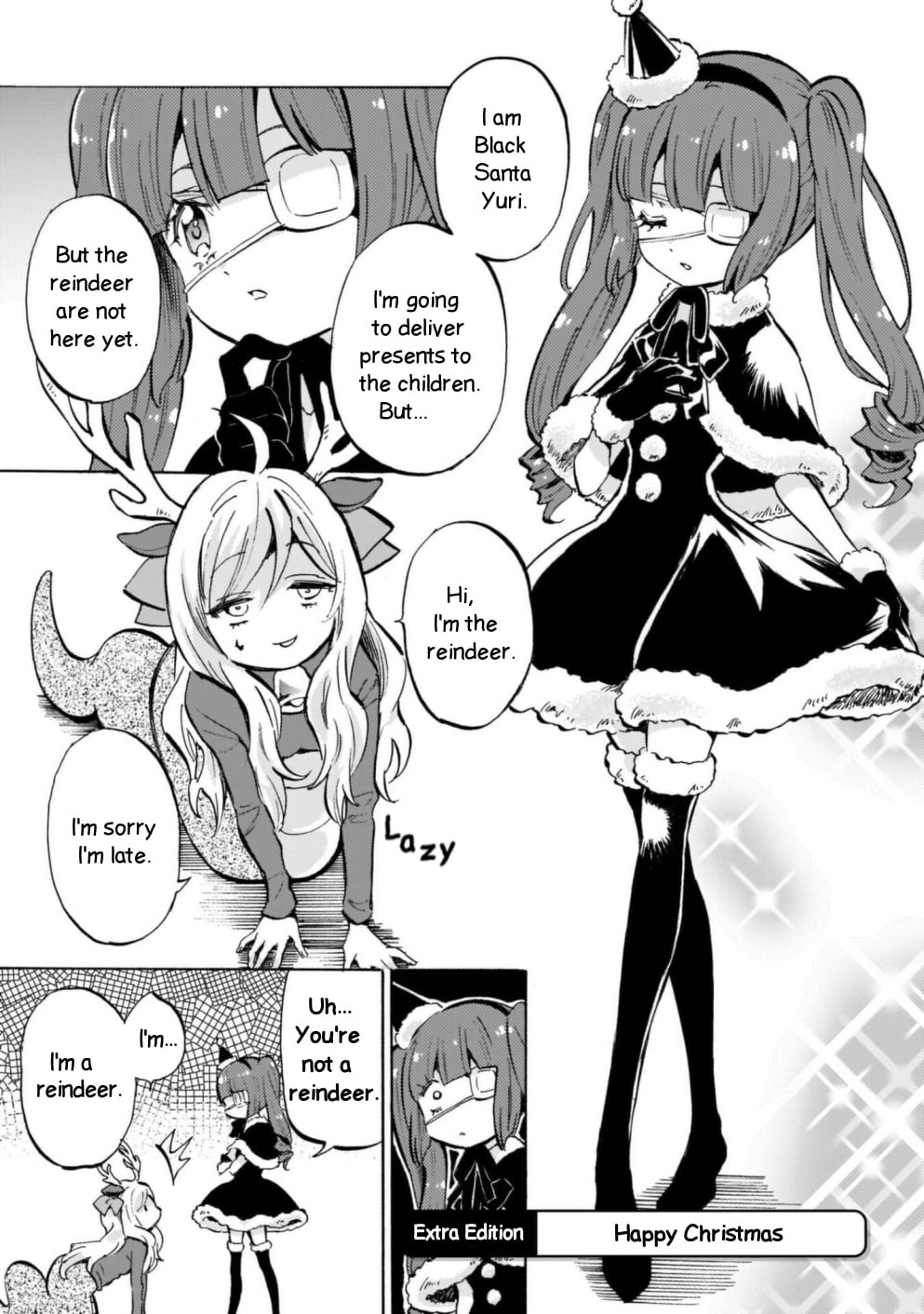 Jashin-chan Dropkick chapter 208.5 - page 1