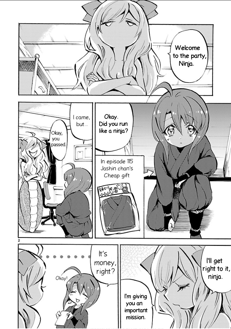 Jashin-chan Dropkick chapter 140 - page 2
