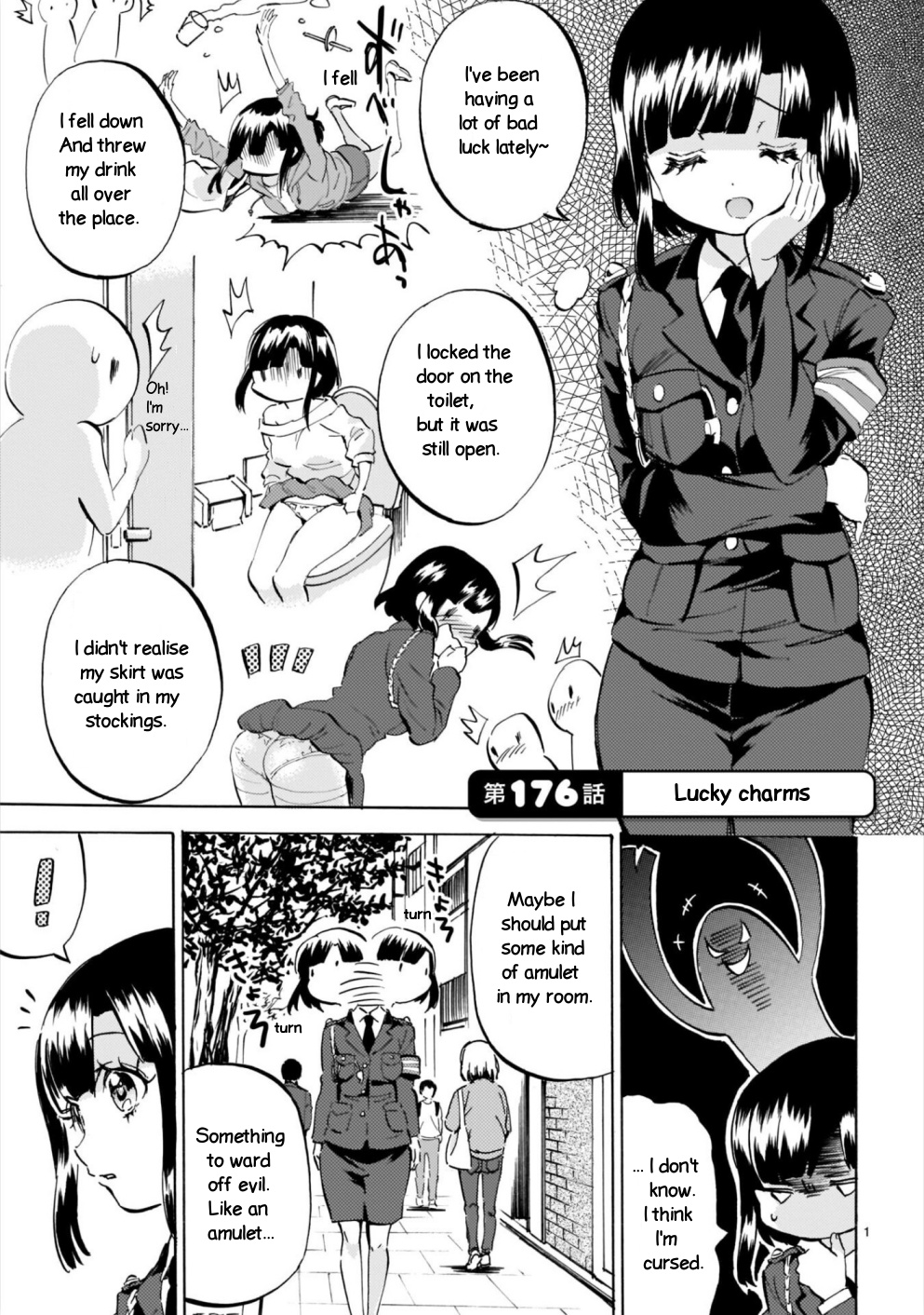 Jashin-chan Dropkick chapter 176 - page 1