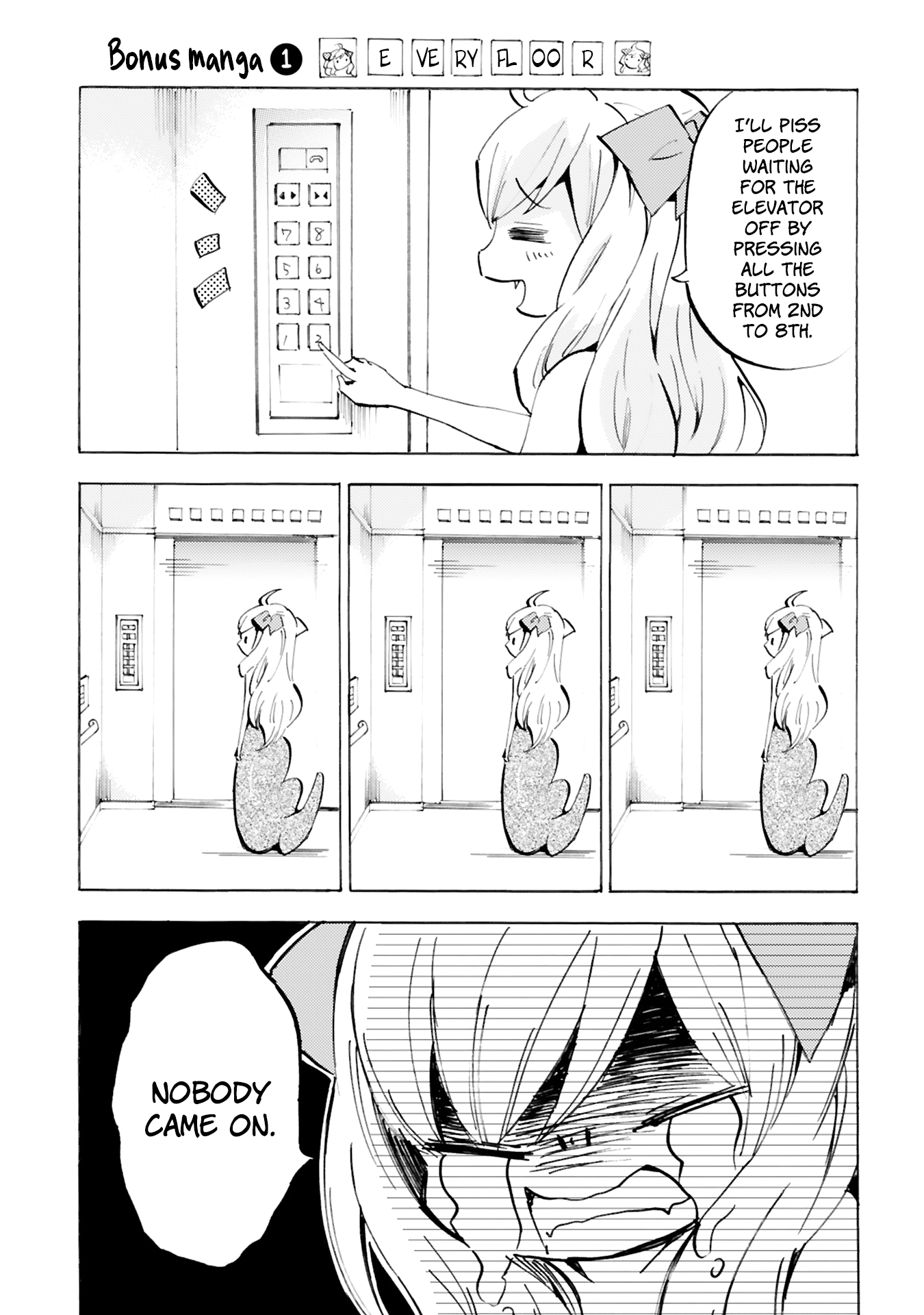 Jashin-chan Dropkick chapter 96.5 - page 1