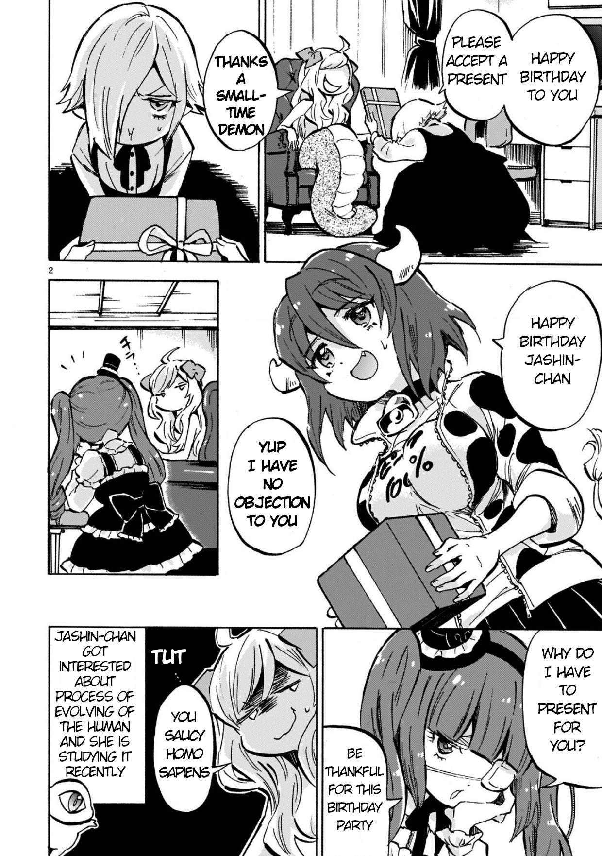 Jashin-chan Dropkick chapter 178 - page 2