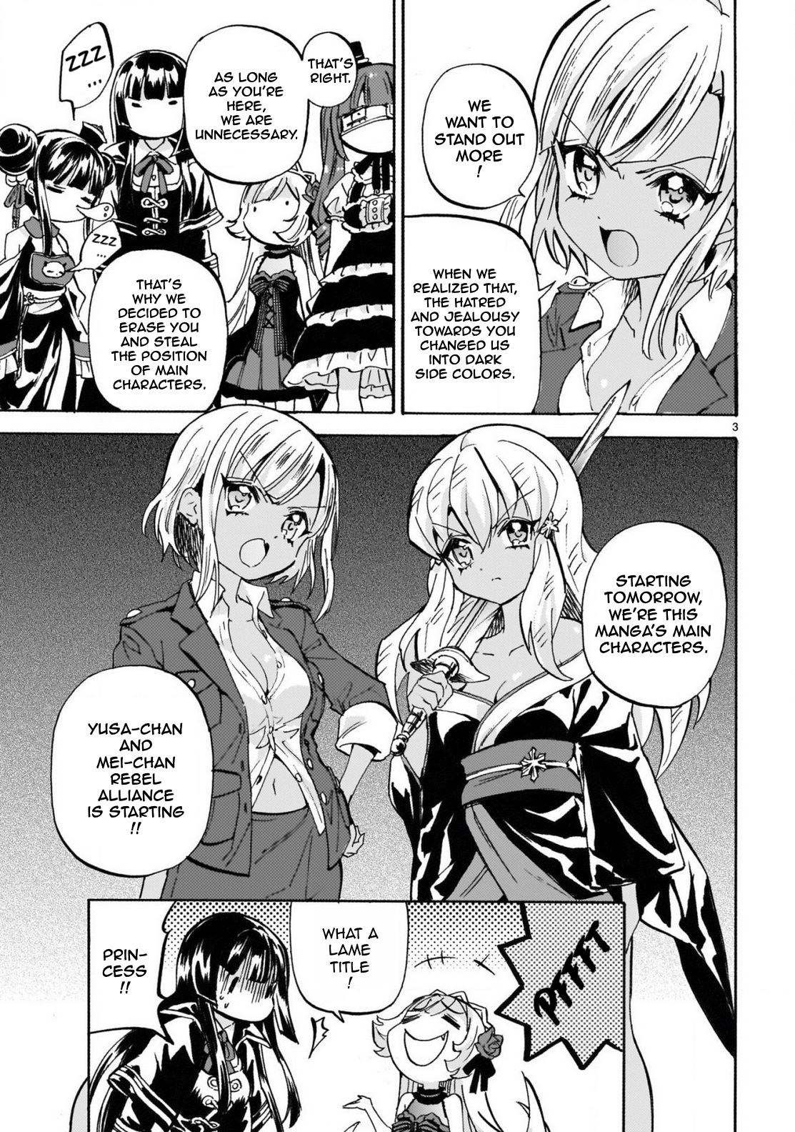 Jashin-chan Dropkick chapter 239 - page 3