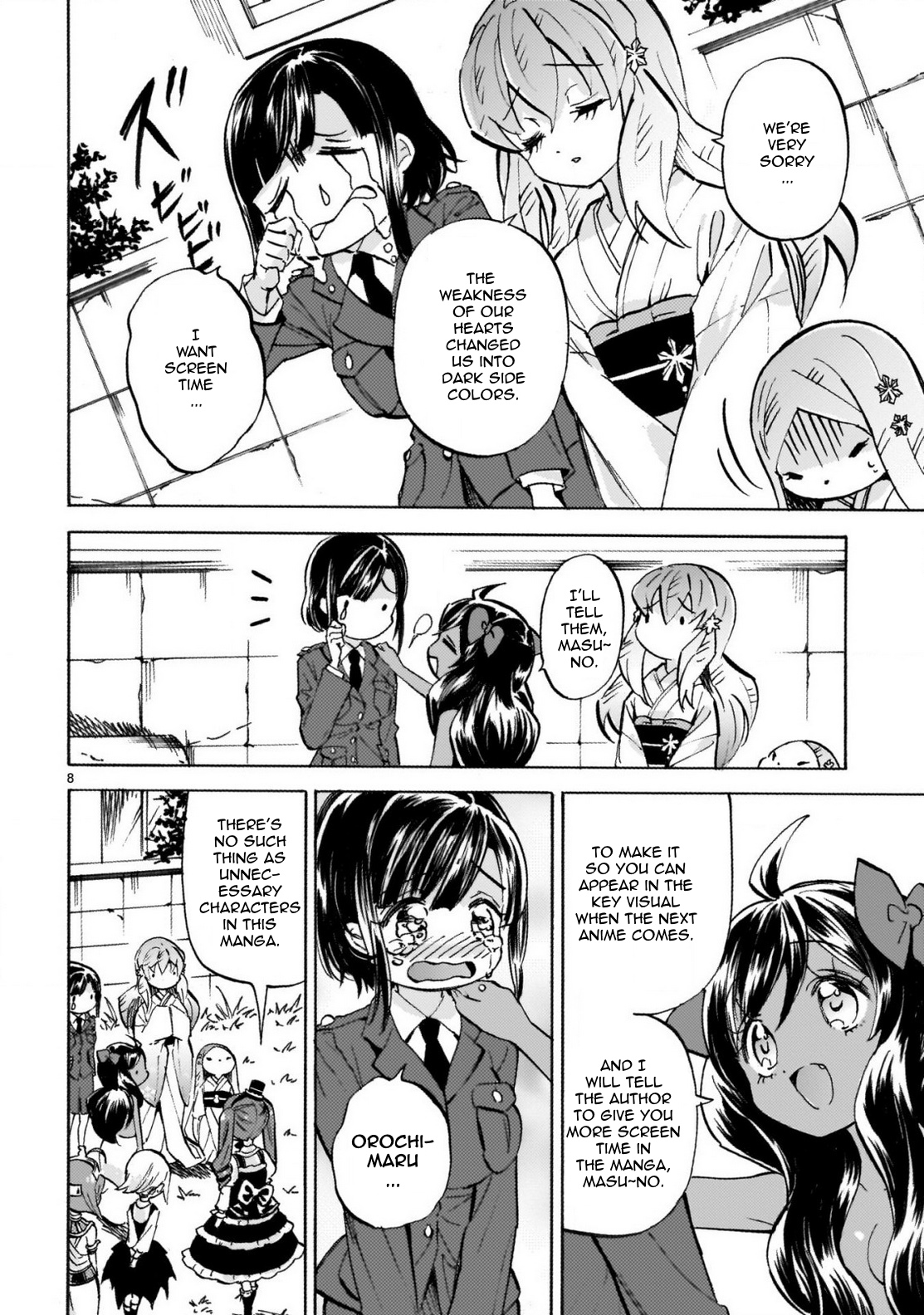 Jashin-chan Dropkick chapter 239 - page 8