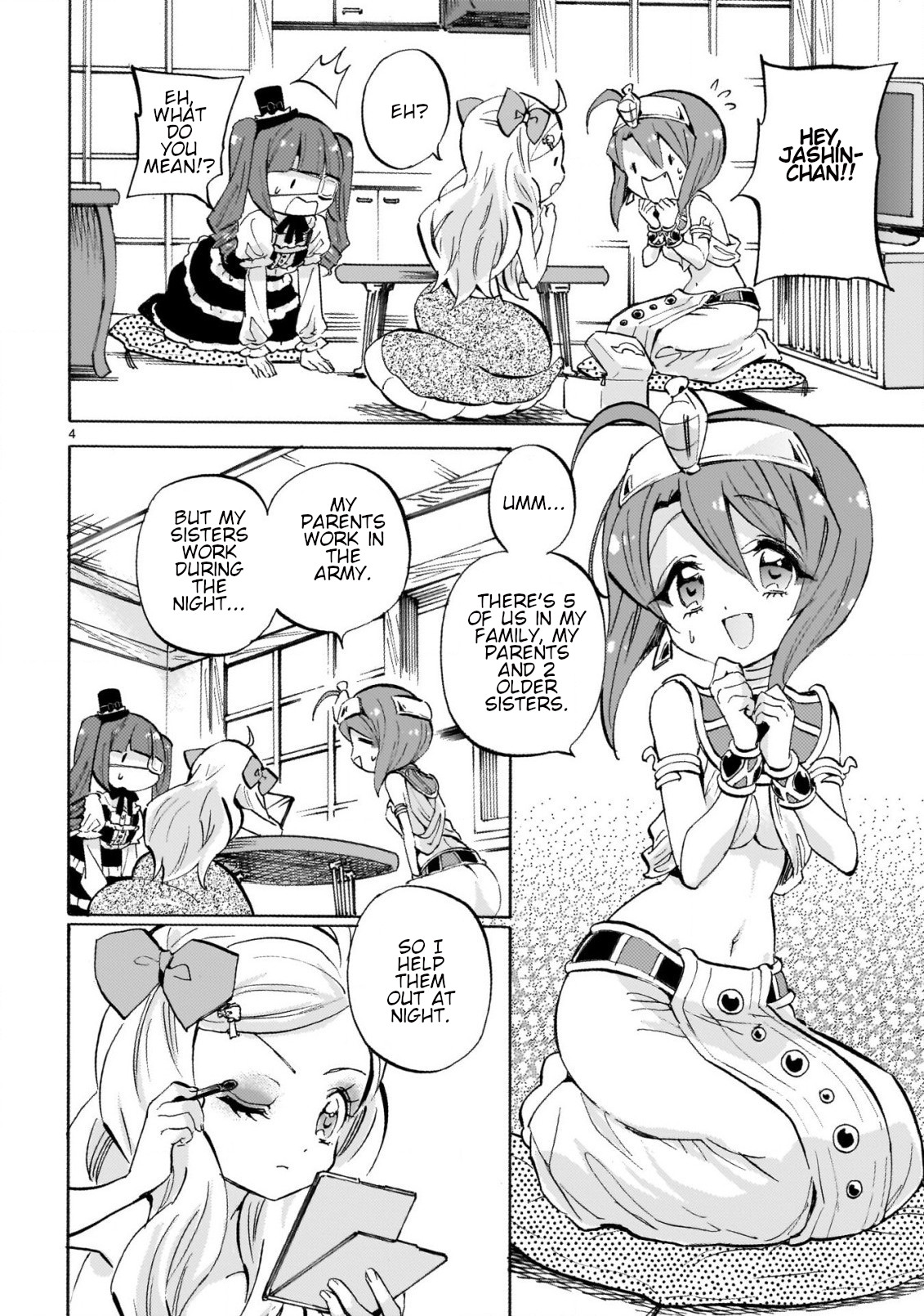 Jashin-chan Dropkick chapter 241 - page 4