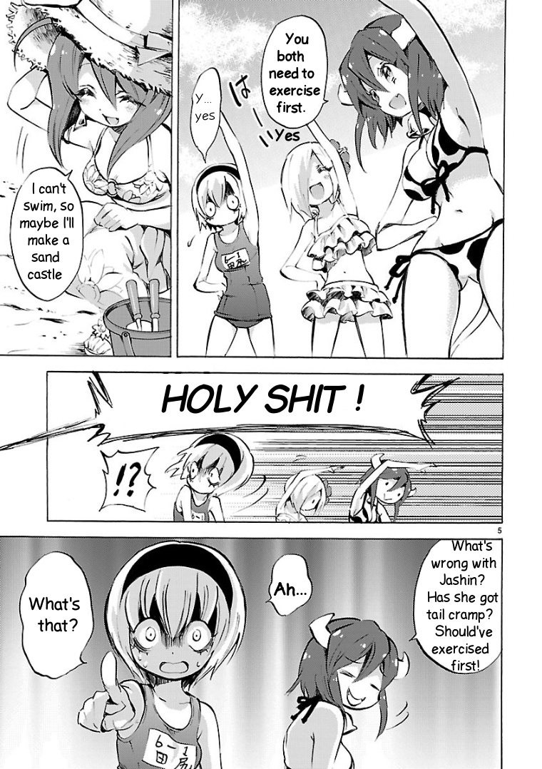 Jashin-chan Dropkick chapter 99 - page 5