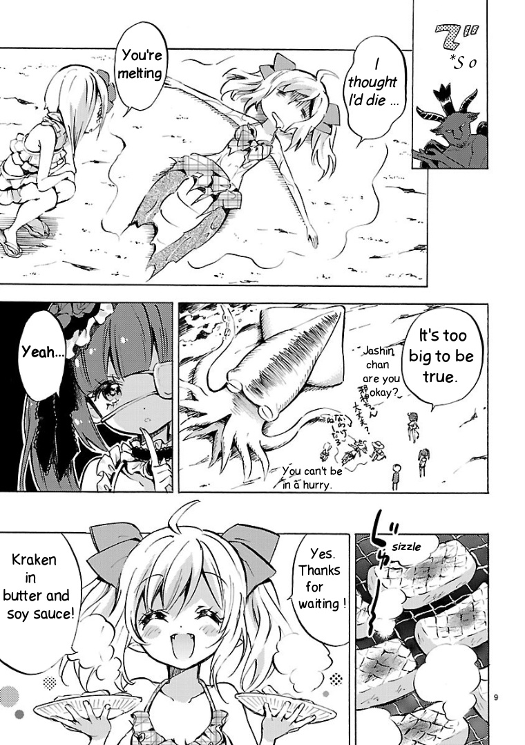 Jashin-chan Dropkick chapter 99 - page 9