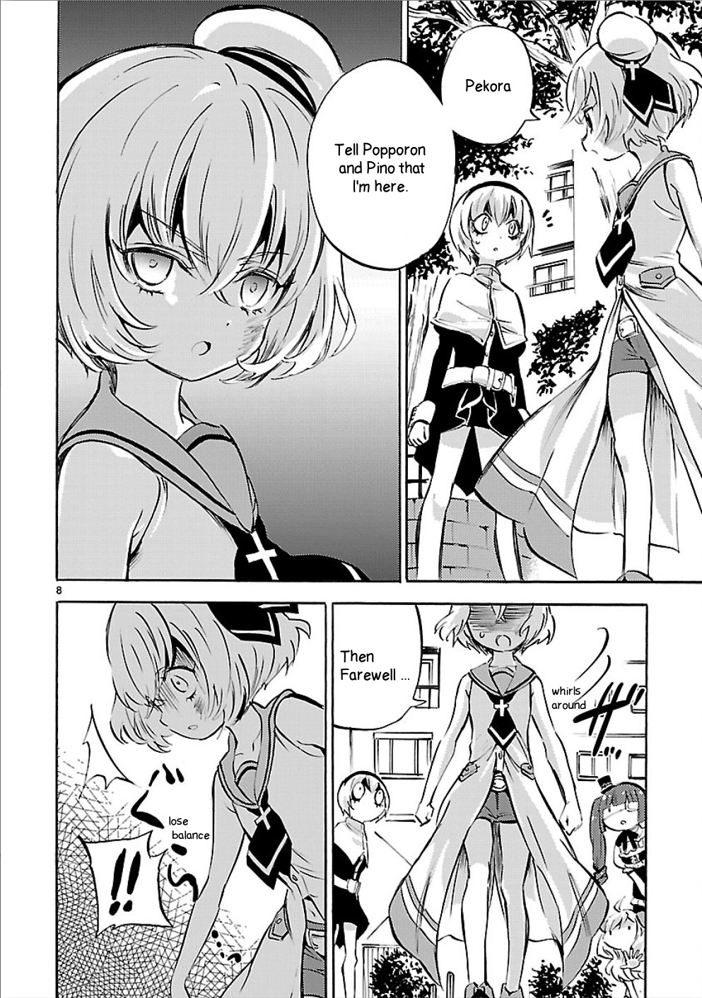 Jashin-chan Dropkick chapter 145 - page 8