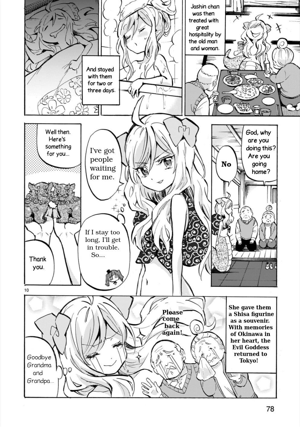 Jashin-chan Dropkick chapter 181 - page 10