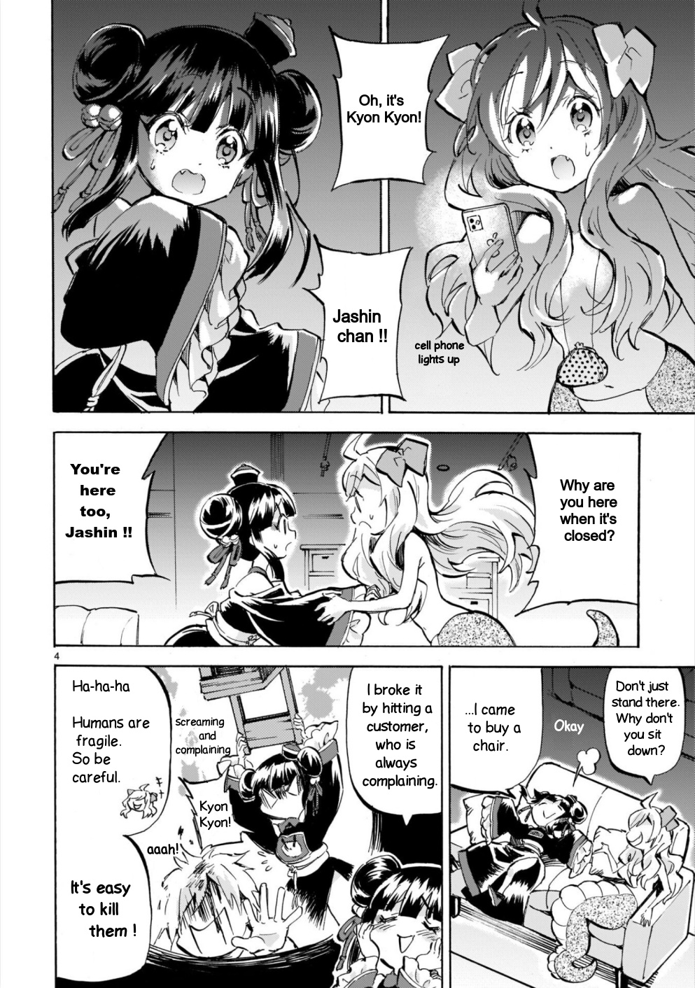 Jashin-chan Dropkick chapter 181 - page 4