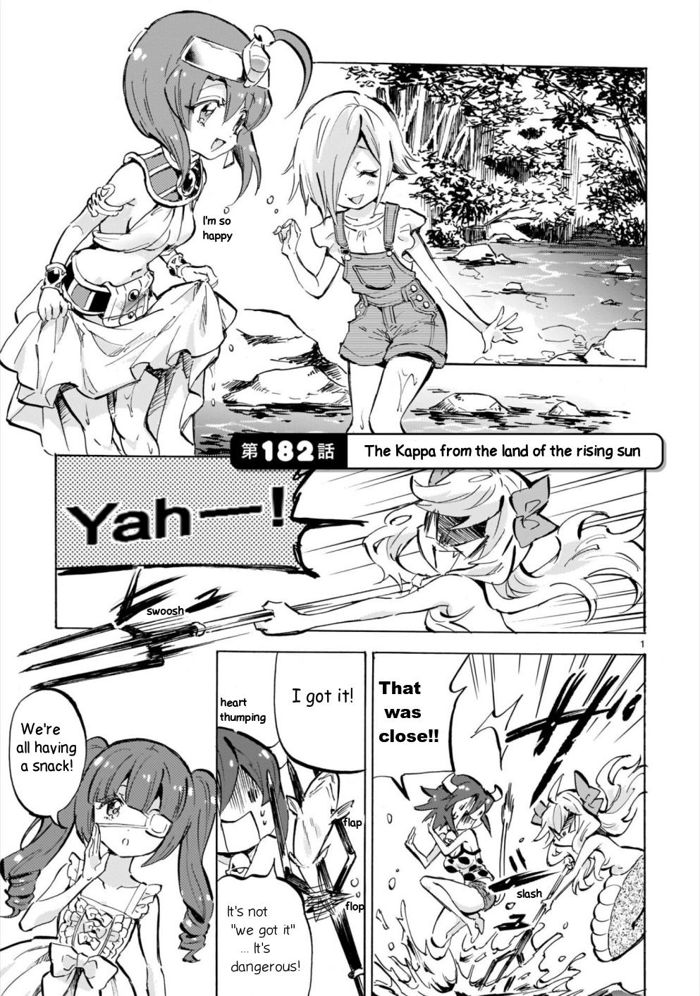Jashin-chan Dropkick chapter 182 - page 1