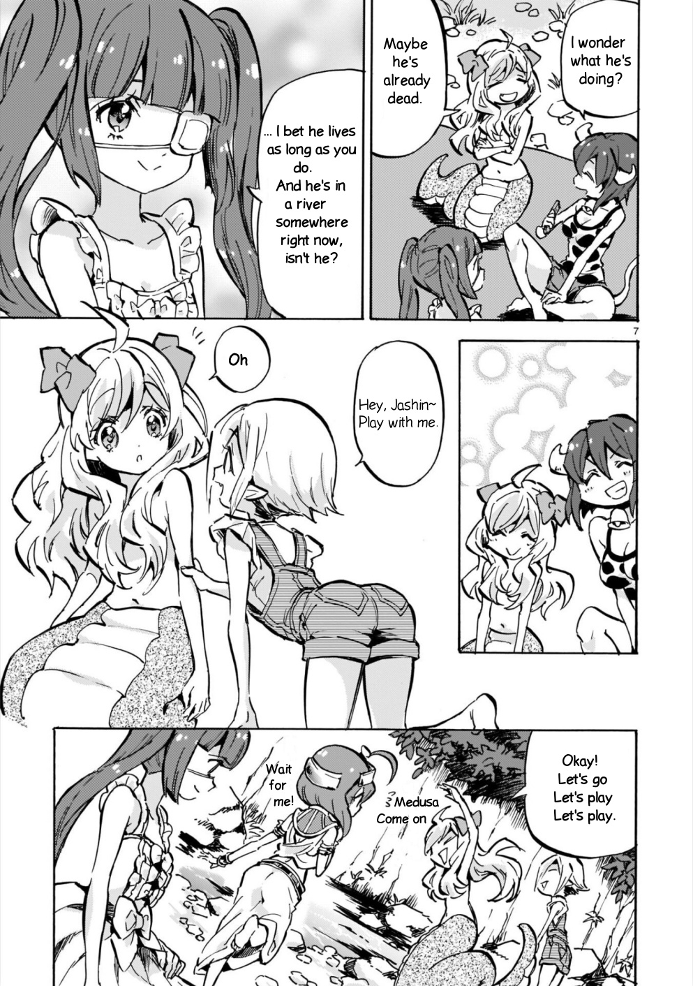 Jashin-chan Dropkick chapter 182 - page 7