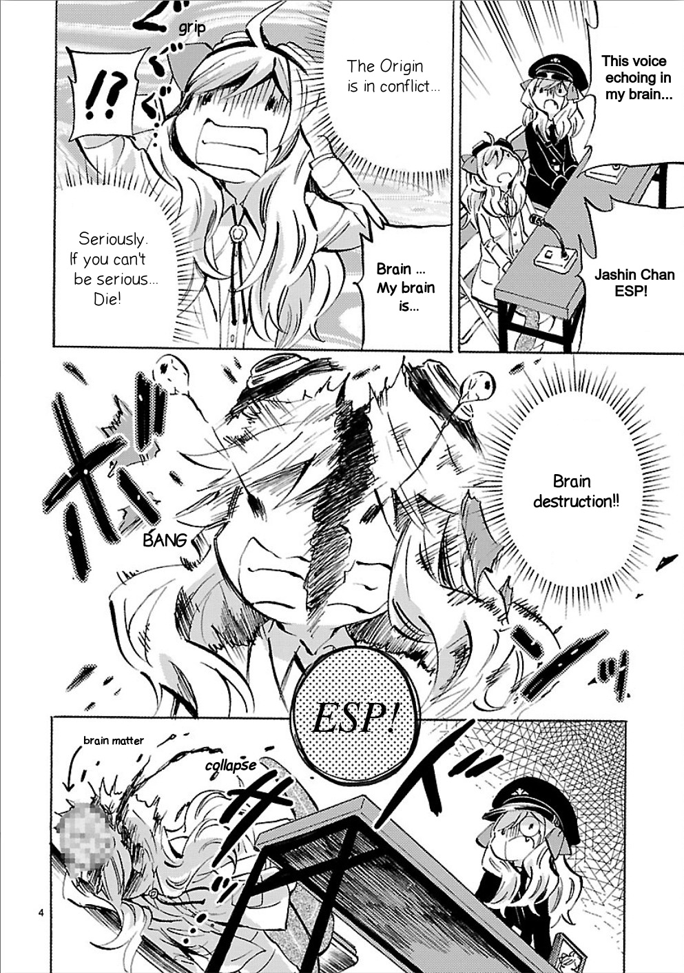 Jashin-chan Dropkick chapter 146 - page 4