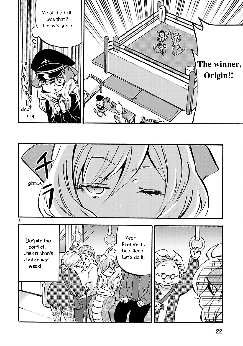 Jashin-chan Dropkick chapter 146 - page 8