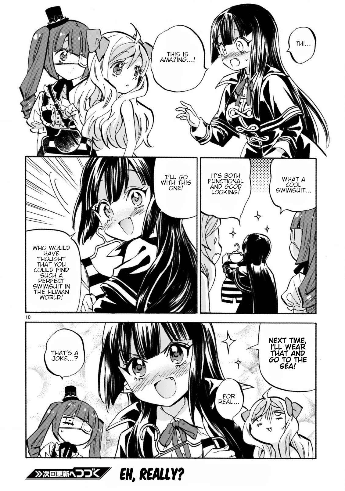 Jashin-chan Dropkick chapter 242 - page 10