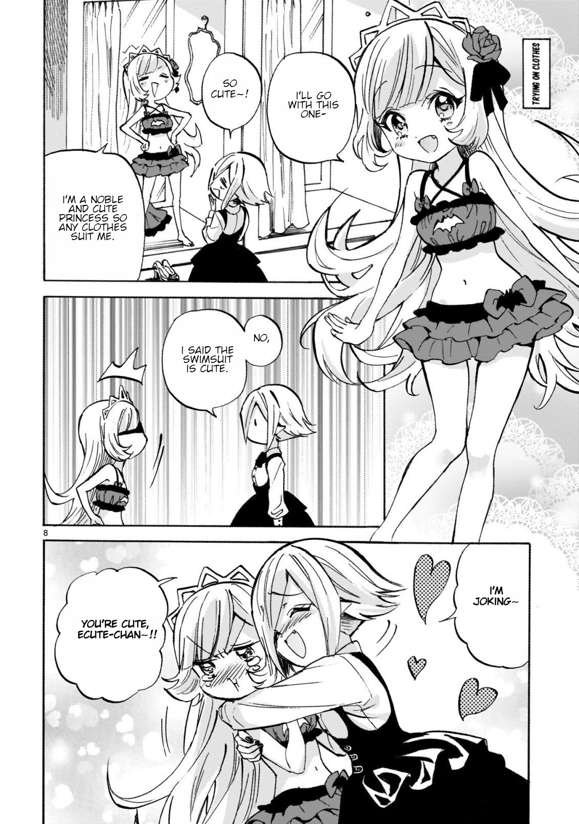 Jashin-chan Dropkick chapter 242 - page 8