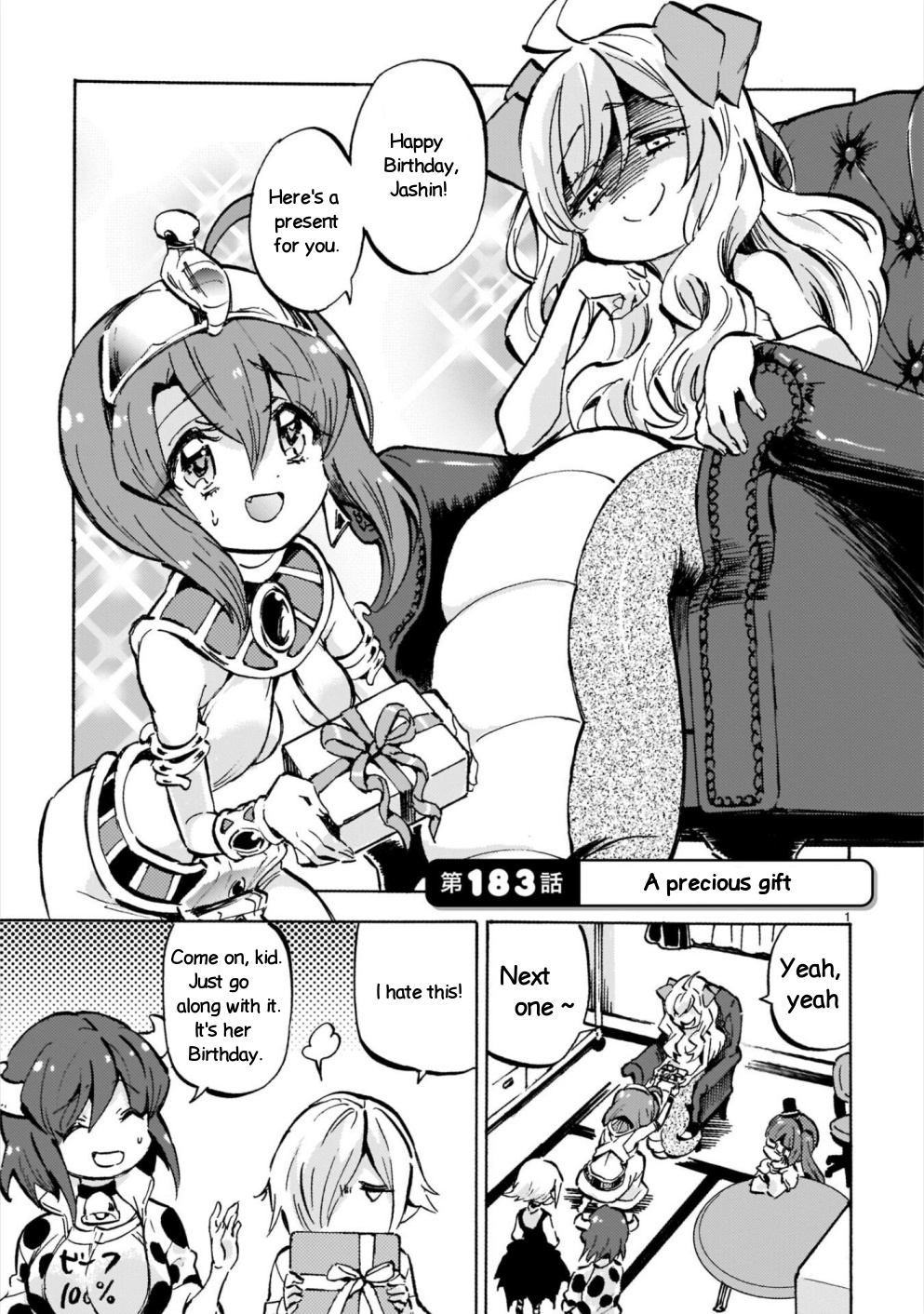 Jashin-chan Dropkick chapter 183 - page 1