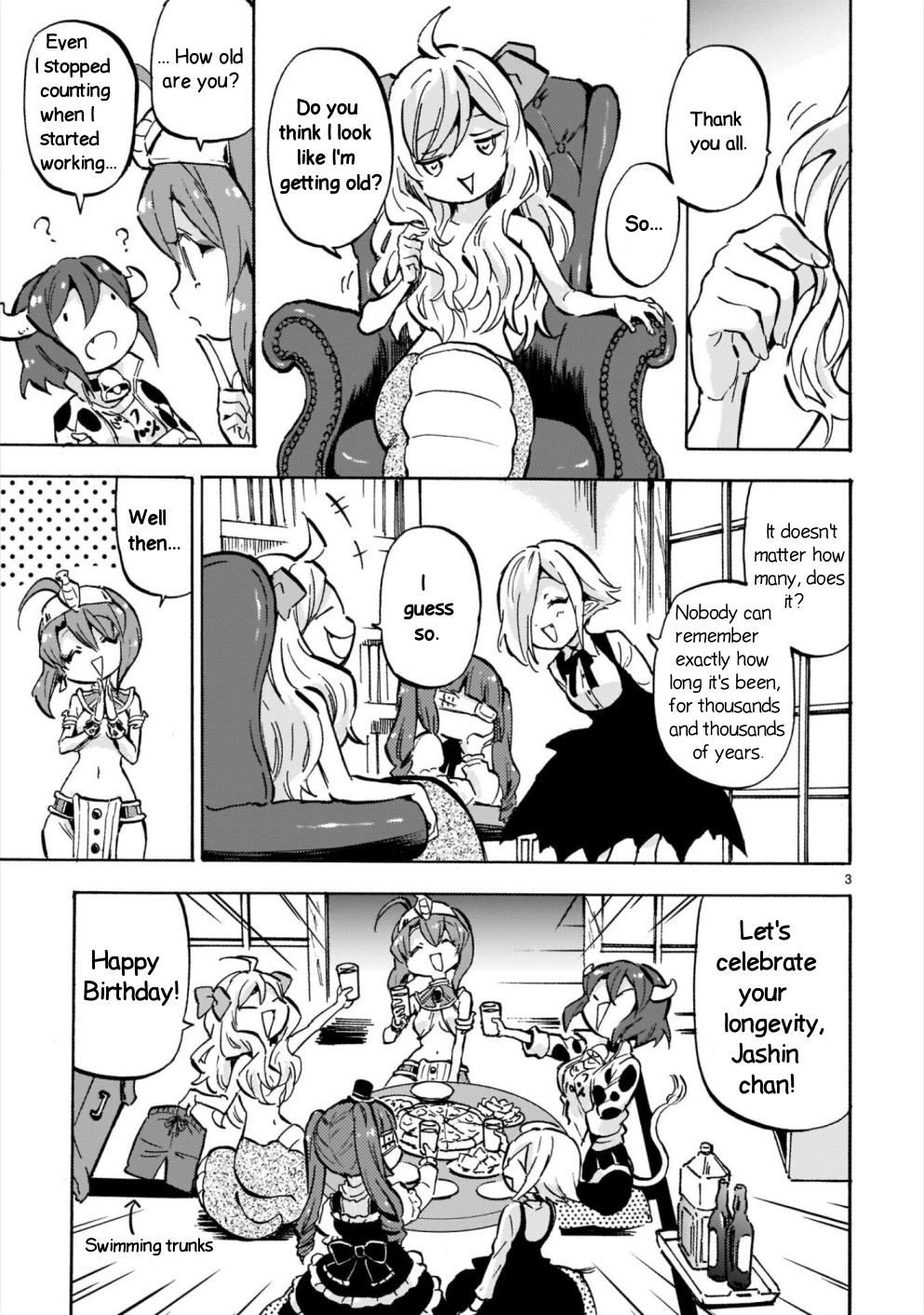 Jashin-chan Dropkick chapter 183 - page 3