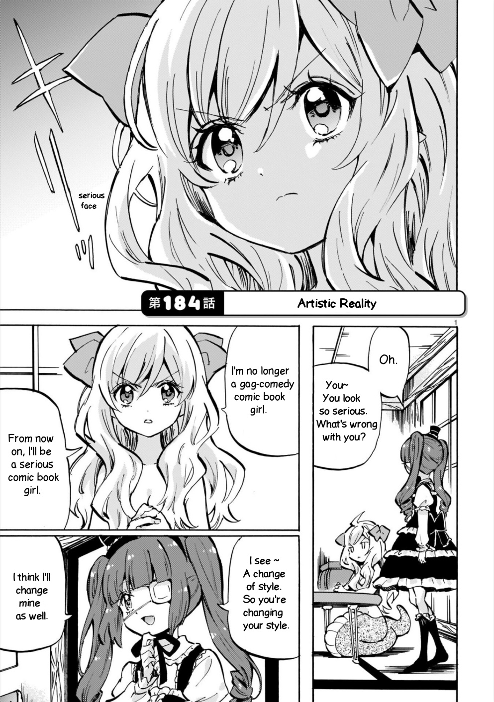 Jashin-chan Dropkick chapter 184 - page 1
