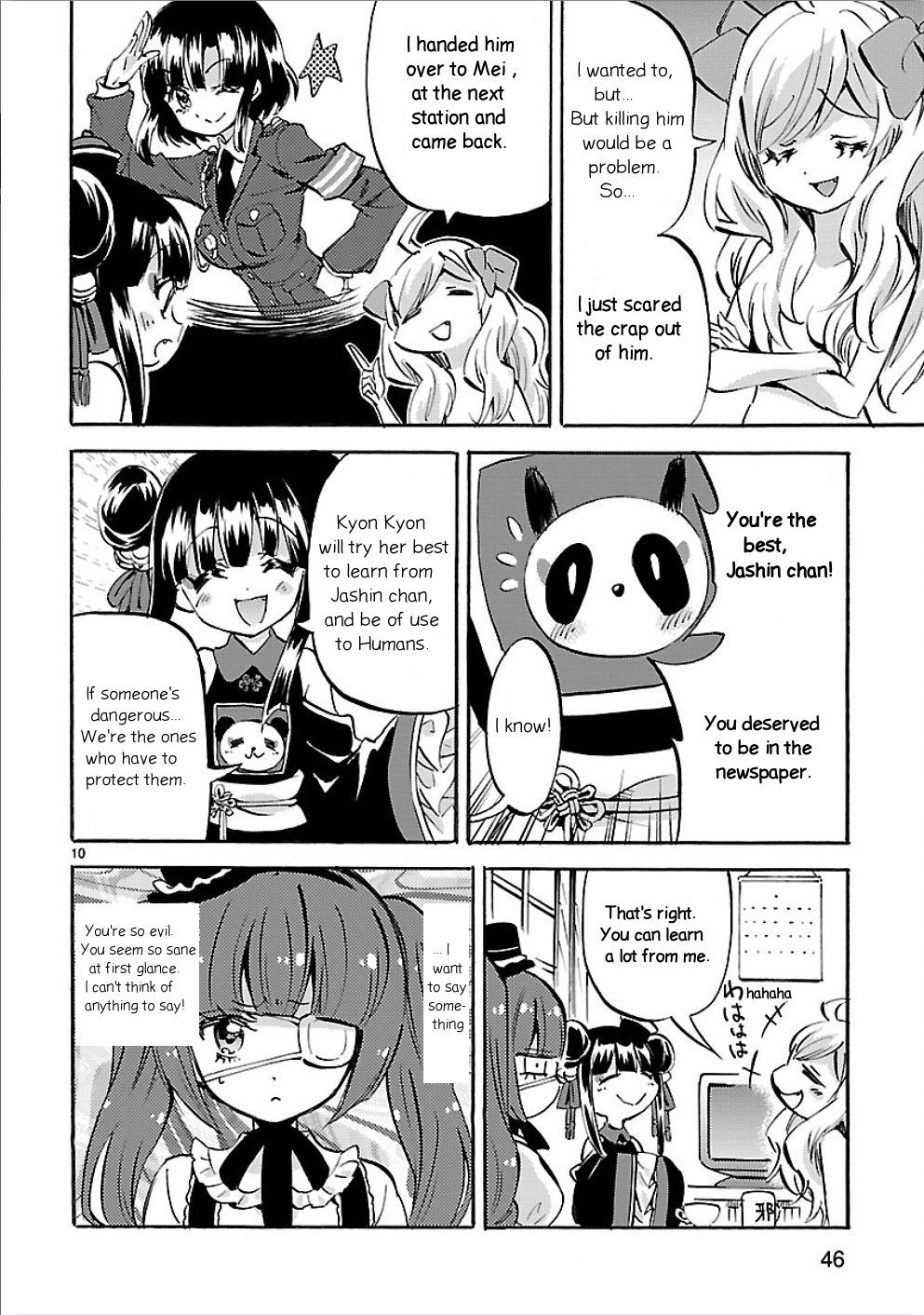 Jashin-chan Dropkick chapter 148 - page 10