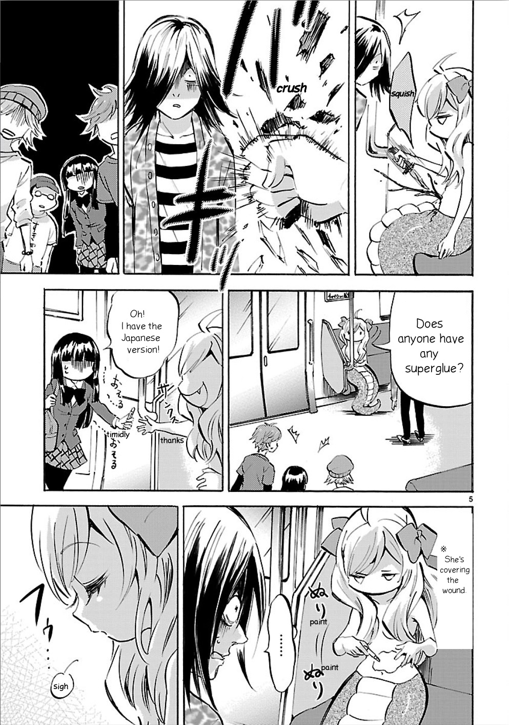 Jashin-chan Dropkick chapter 148 - page 5