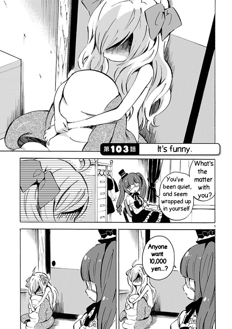 Jashin-chan Dropkick chapter 103 - page 1