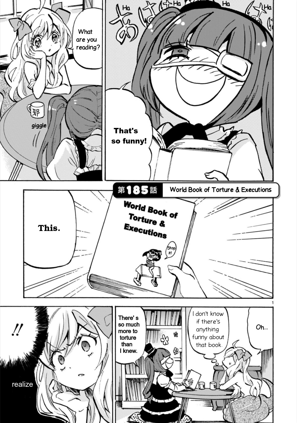Jashin-chan Dropkick chapter 185 - page 1