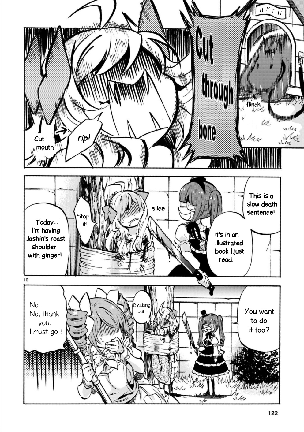 Jashin-chan Dropkick chapter 185 - page 10