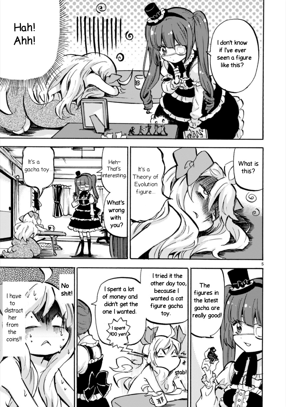 Jashin-chan Dropkick chapter 185 - page 5