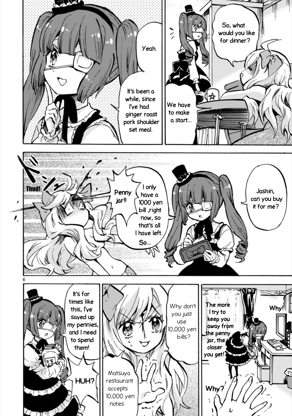 Jashin-chan Dropkick chapter 185 - page 6
