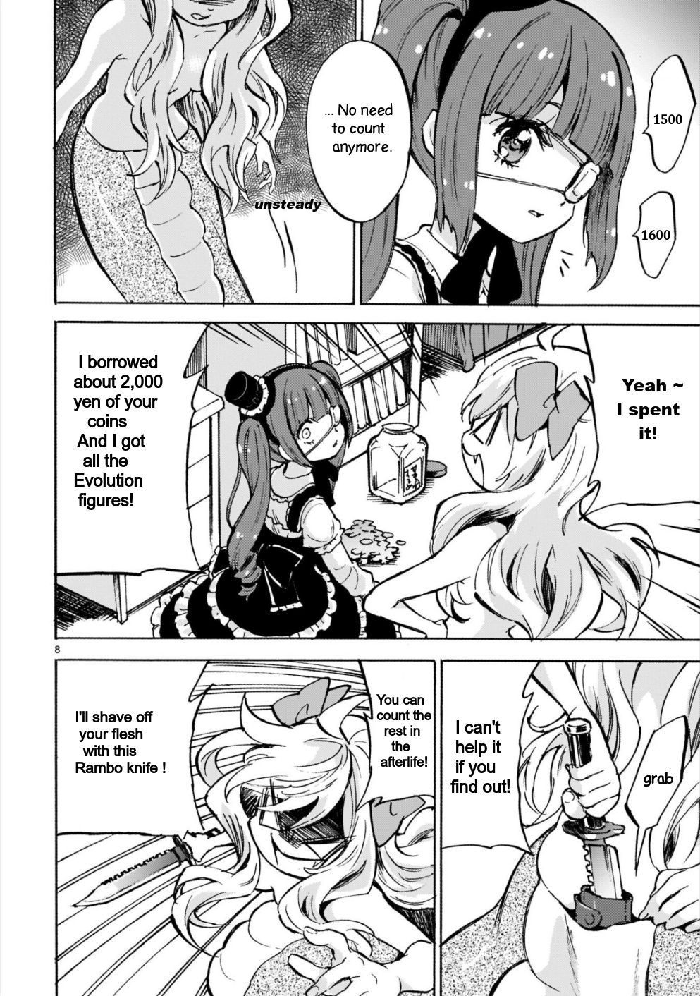 Jashin-chan Dropkick chapter 185 - page 8
