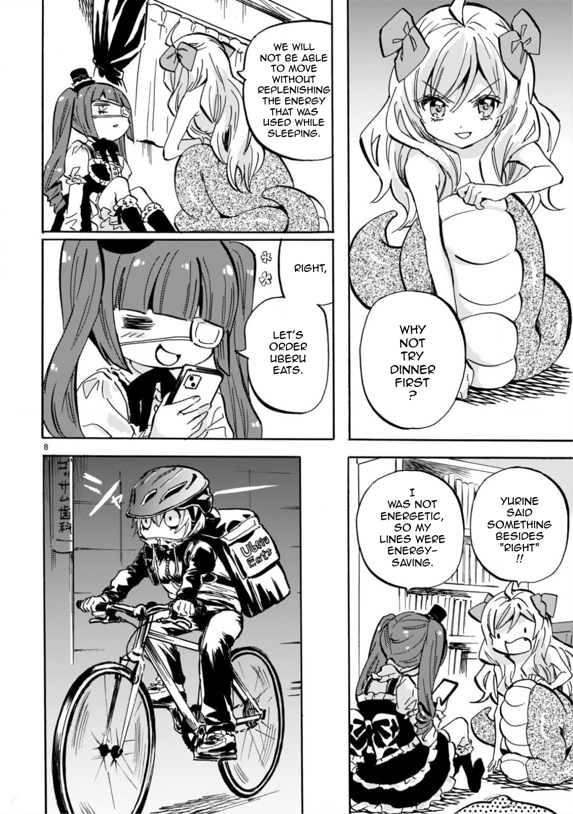 Jashin-chan Dropkick chapter 216 - page 8