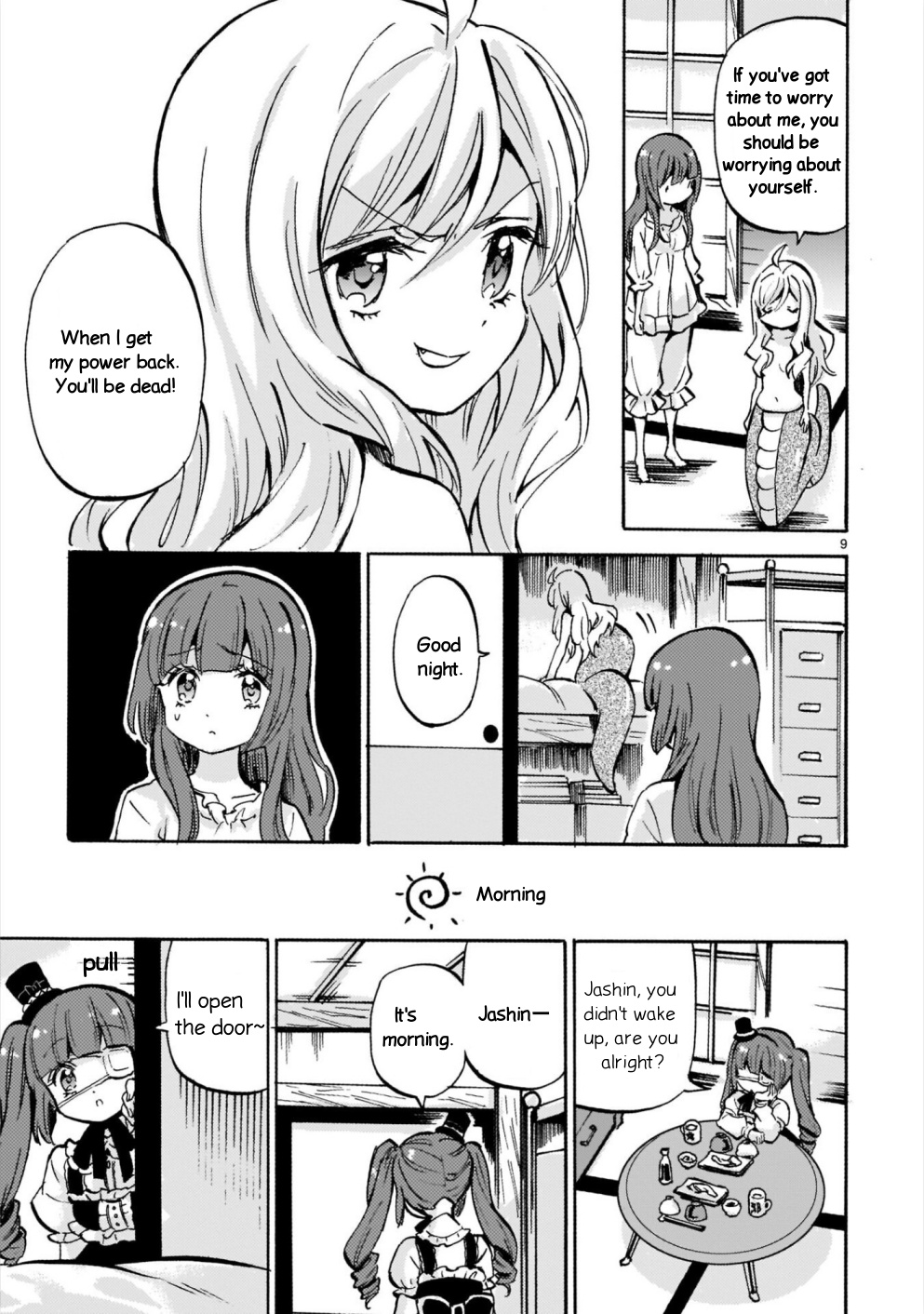 Jashin-chan Dropkick chapter 186 - page 9