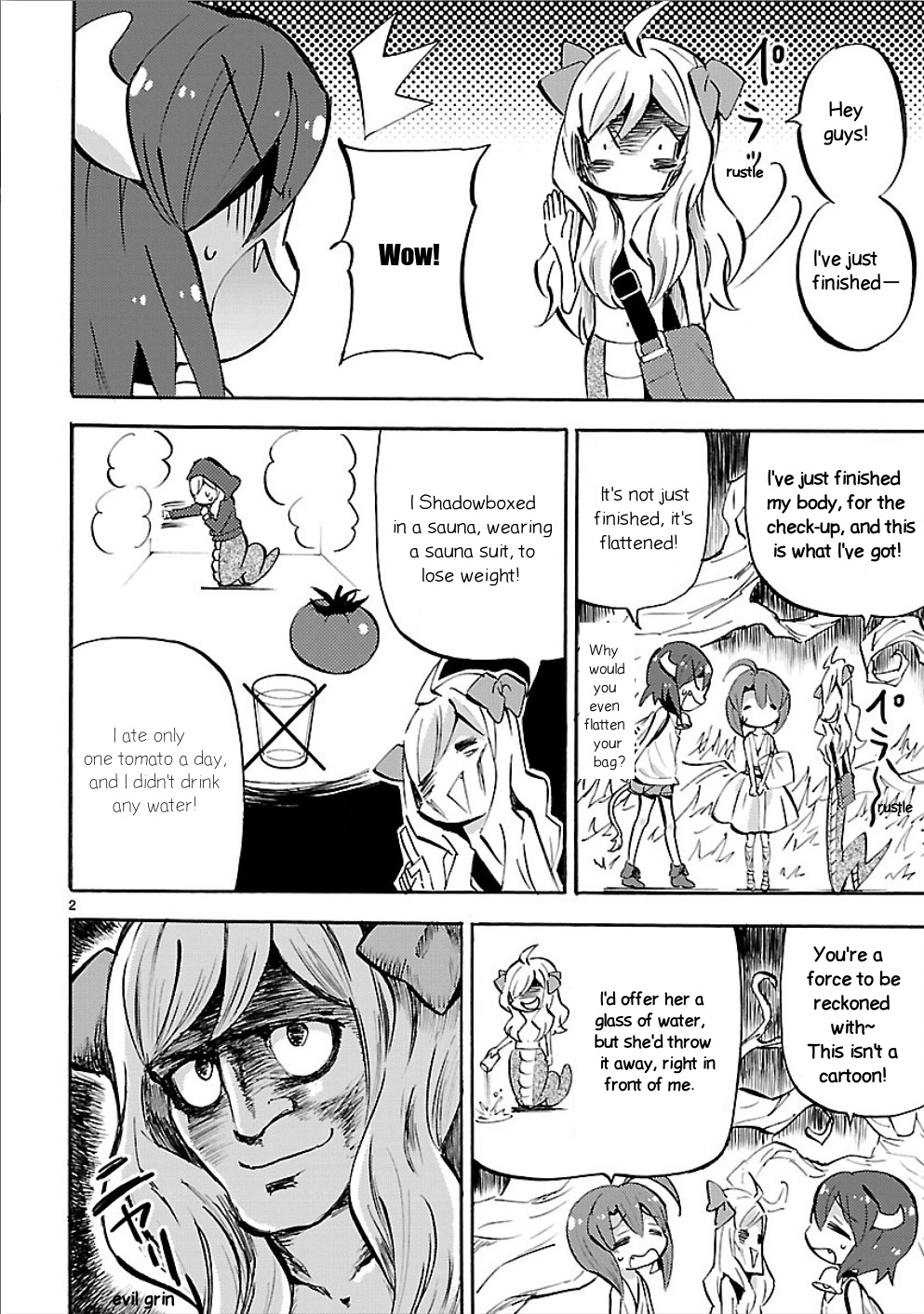 Jashin-chan Dropkick chapter 150 - page 2