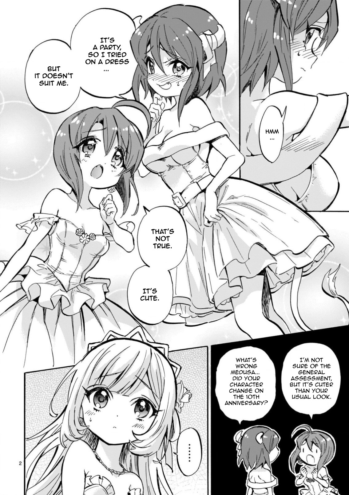 Jashin-chan Dropkick chapter 217 - page 3
