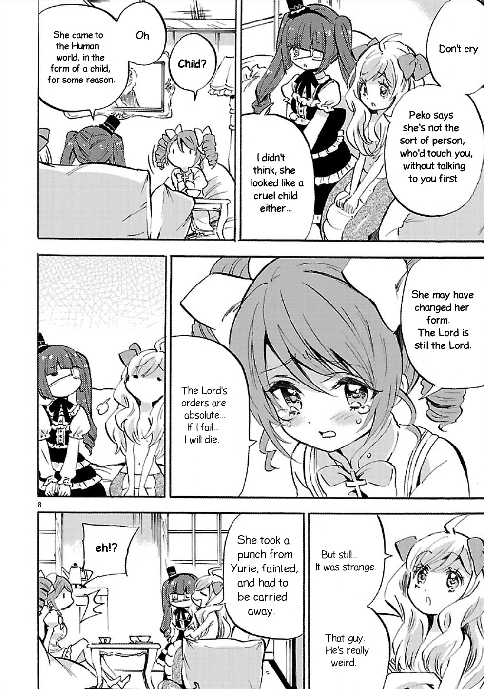 Jashin-chan Dropkick chapter 151 - page 8
