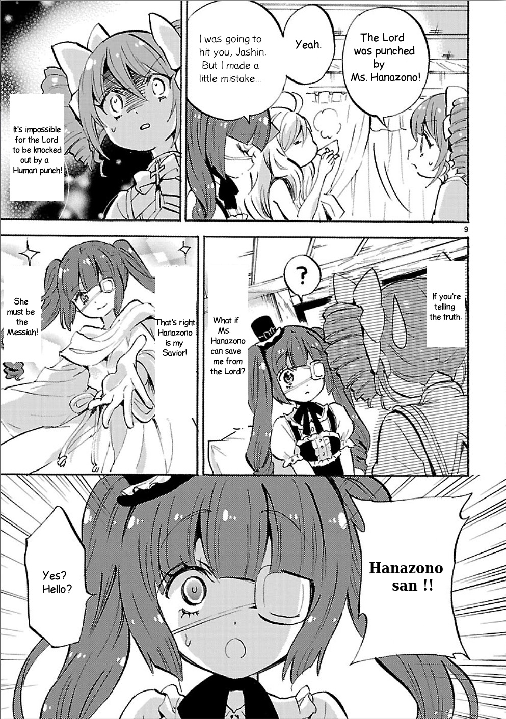 Jashin-chan Dropkick chapter 151 - page 9