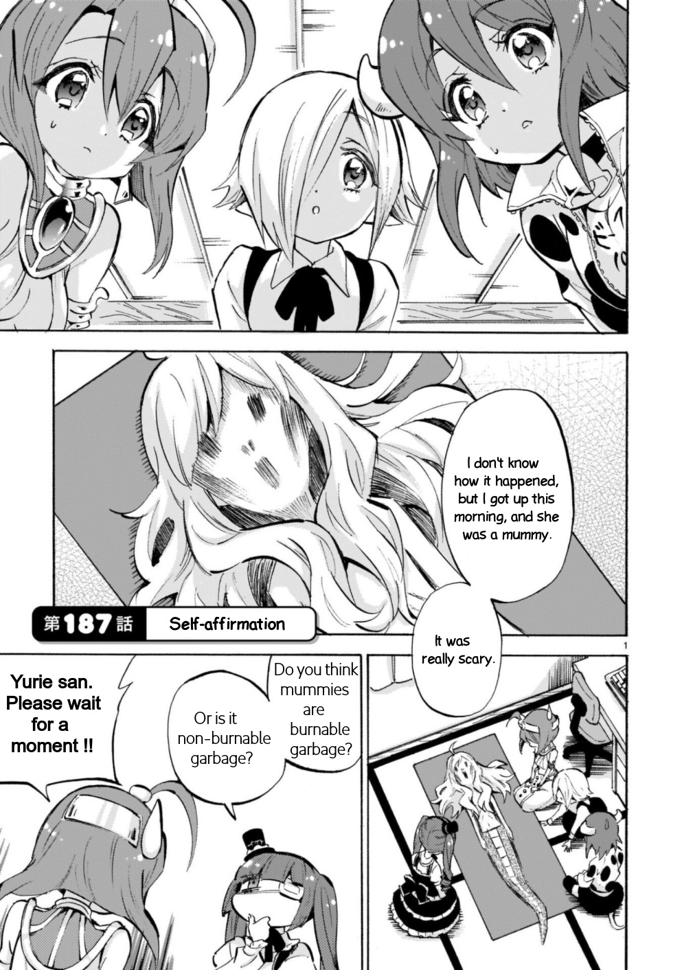 Jashin-chan Dropkick chapter 187 - page 1