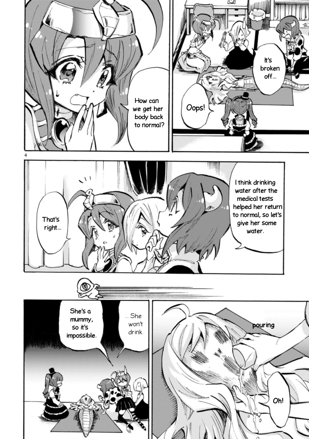 Jashin-chan Dropkick chapter 187 - page 4