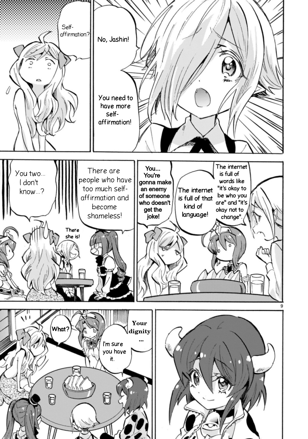 Jashin-chan Dropkick chapter 187 - page 9