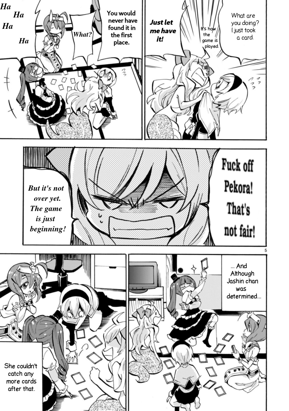 Jashin-chan Dropkick chapter 188 - page 5
