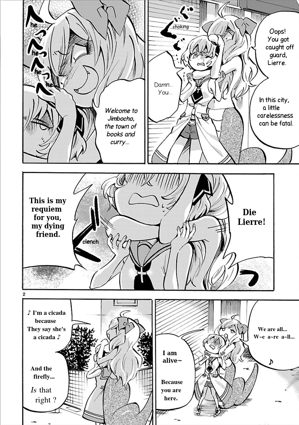 Jashin-chan Dropkick chapter 153 - page 2
