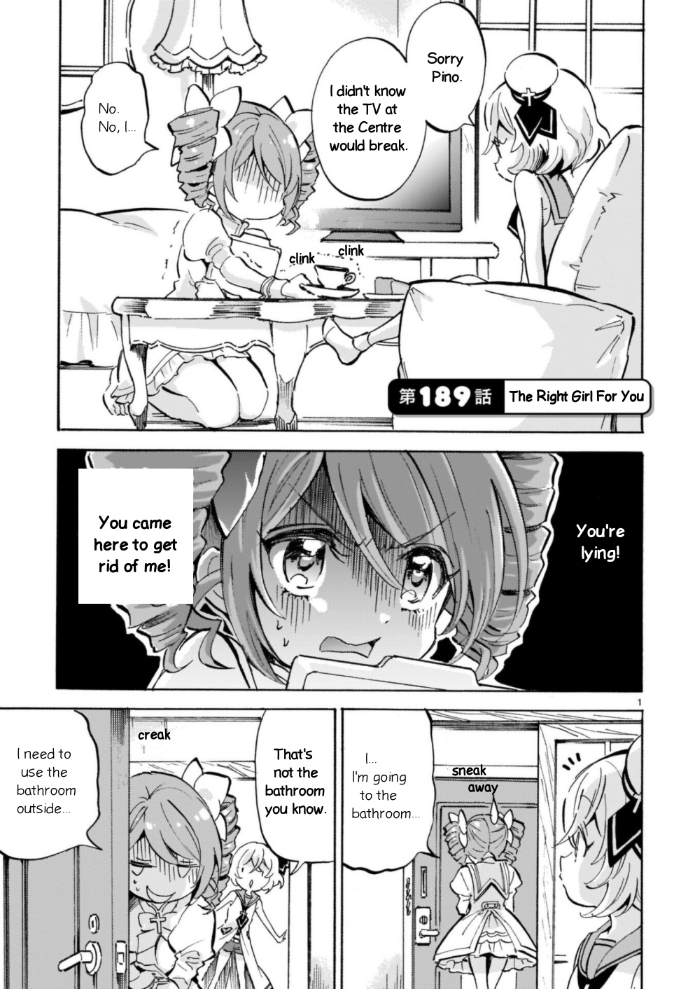 Jashin-chan Dropkick chapter 189 - page 1