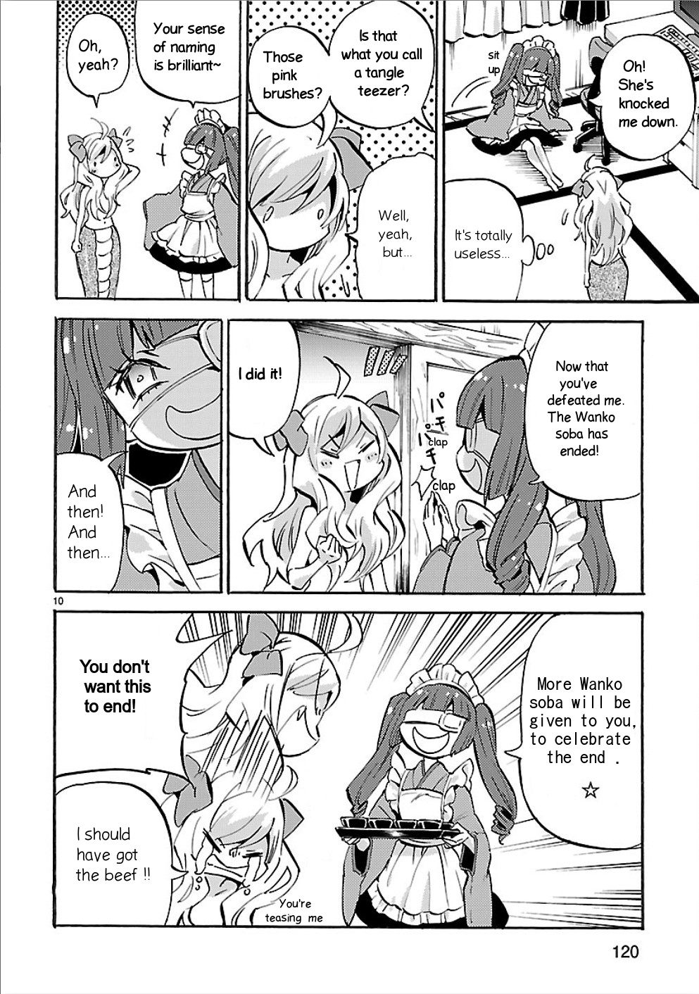 Jashin-chan Dropkick chapter 154 - page 10