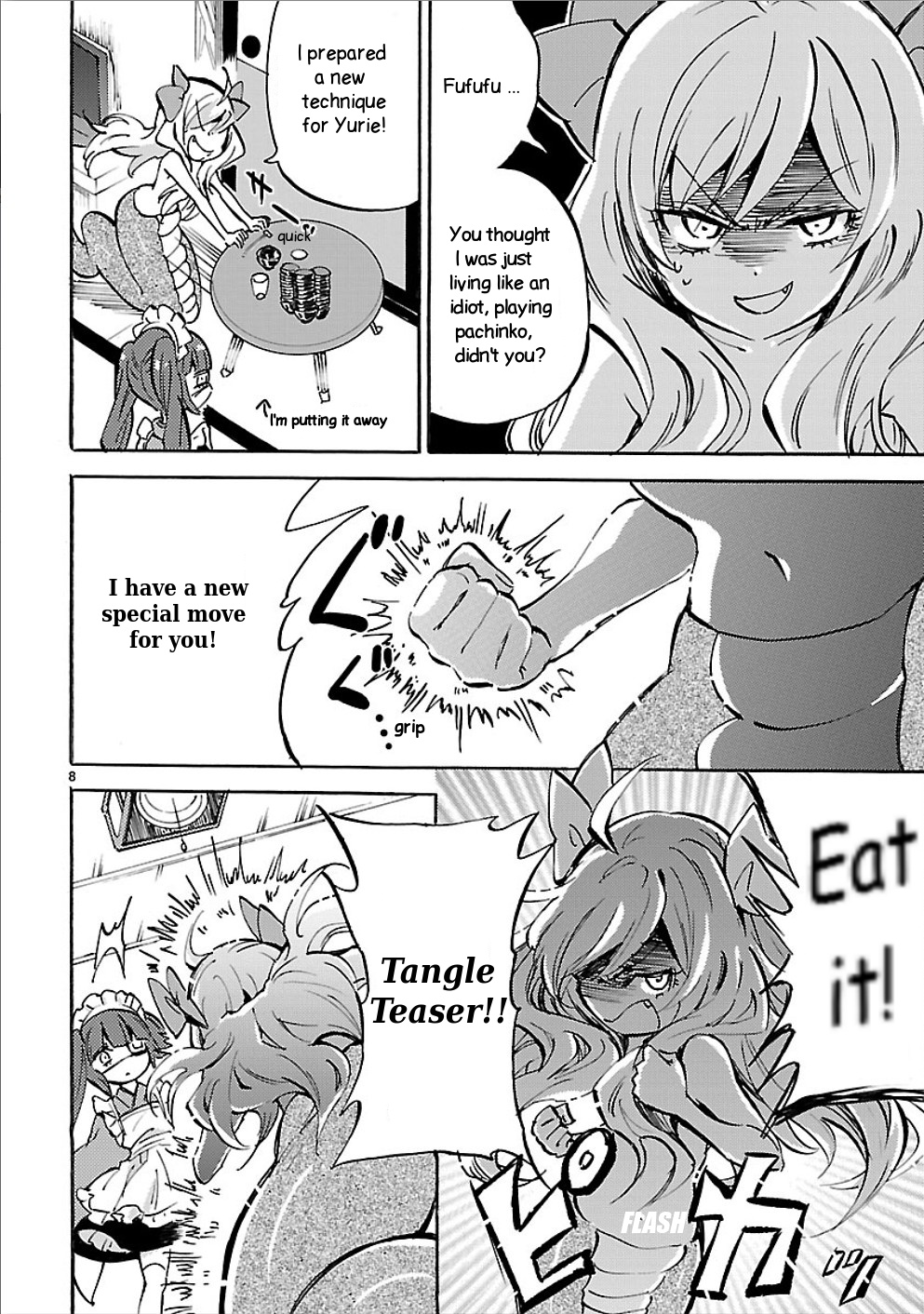 Jashin-chan Dropkick chapter 154 - page 8