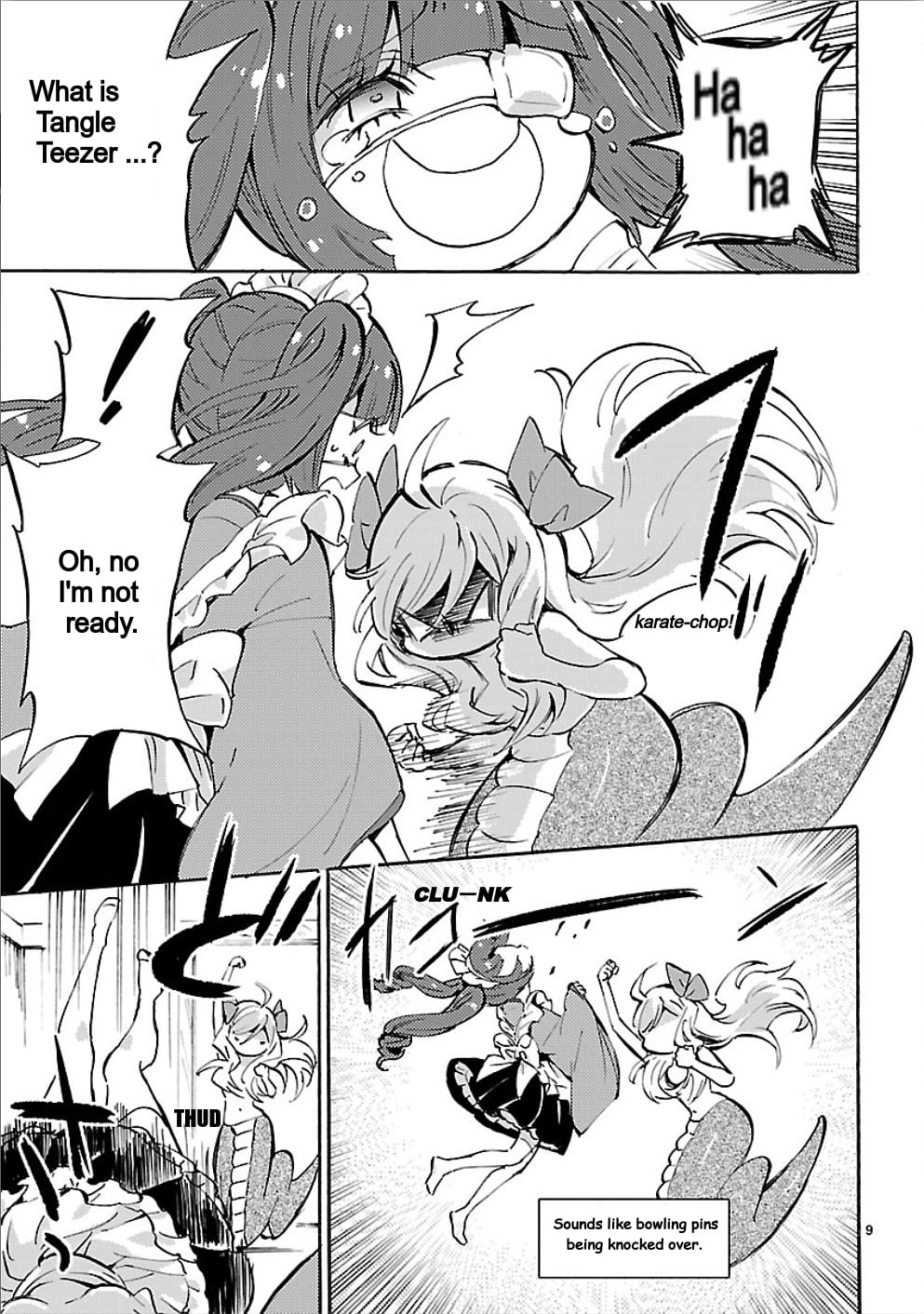 Jashin-chan Dropkick chapter 154 - page 9