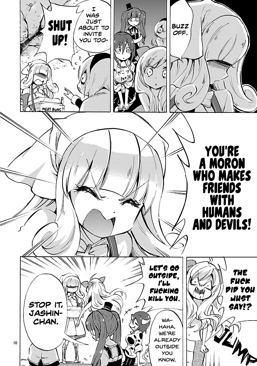 Jashin-chan Dropkick chapter 69 - page 10